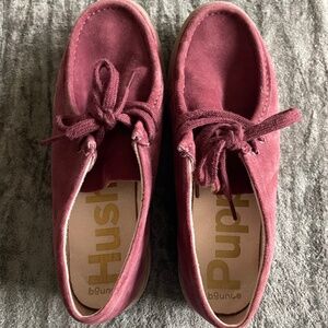Hush Puppies Bridget Women's Loafer -Burgundy size 9, wide